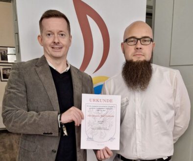 Ehrung klex Marcel Rech und Stephan Haese