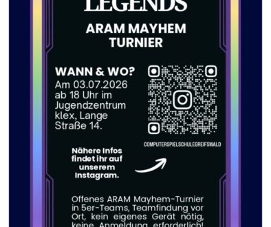 League of Legends Aram Mayhem Flyer